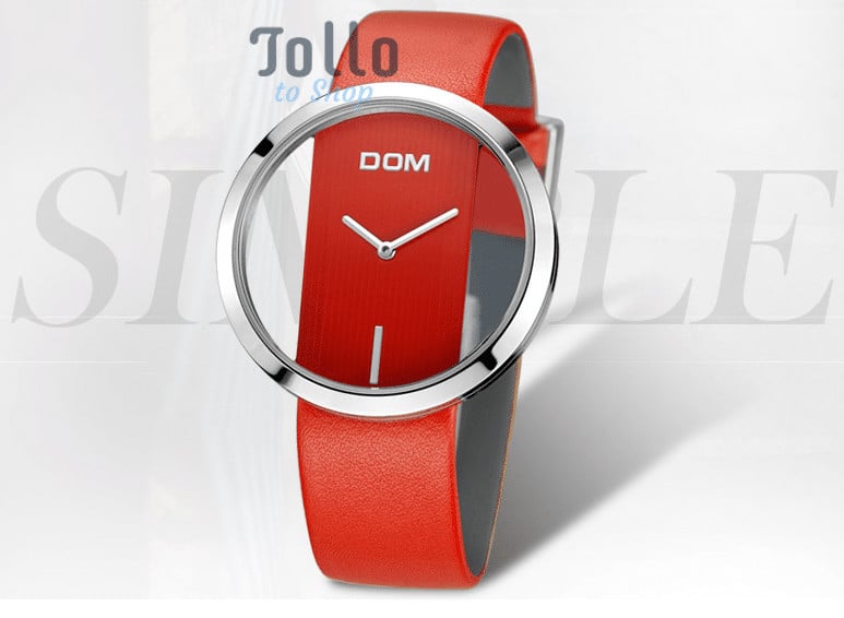 red trendy watch to buy