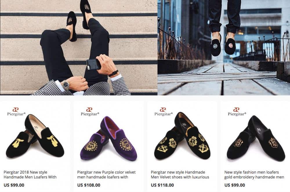 piergitar vendeur de chaussures aliexpress
