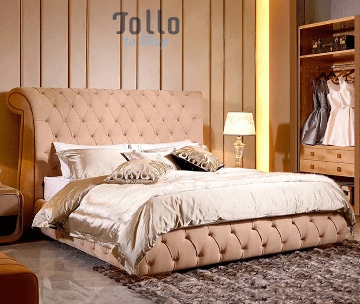 luxury leather bed aliexpress