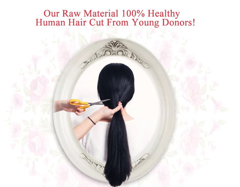 perruques de cheveux naturels
