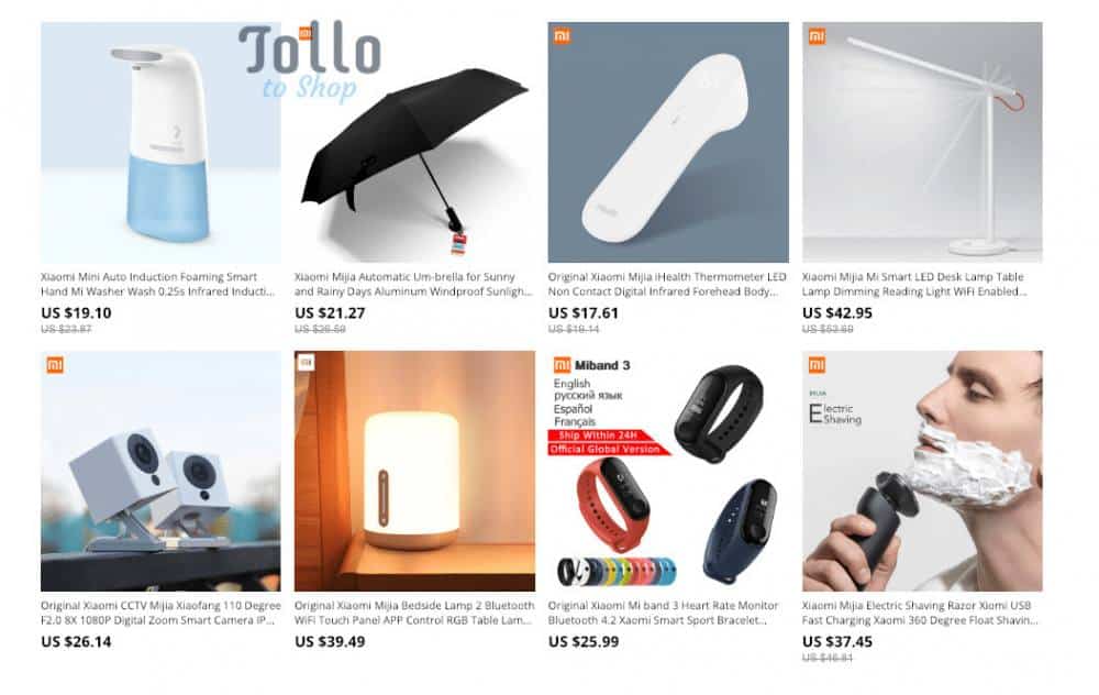 xiaomi armazena aliexpress