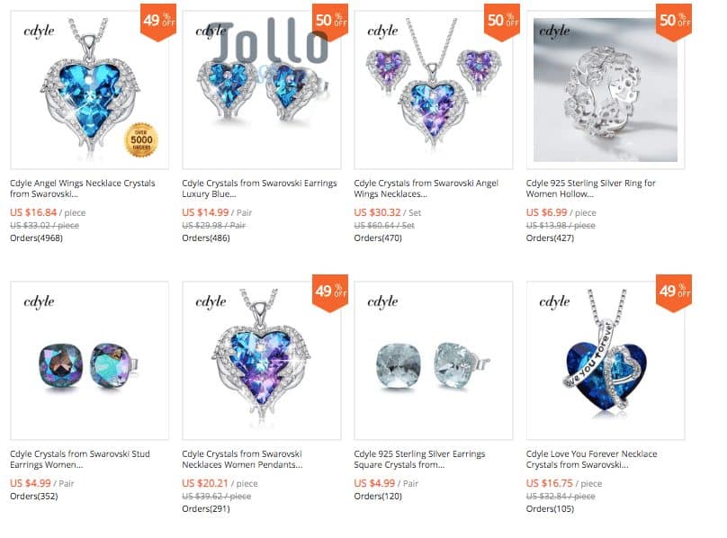 crystal necklaces aliexpress