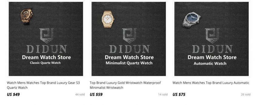 branded watches aliexpress
