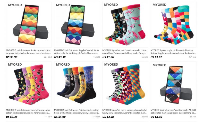fancy socks aliexpress