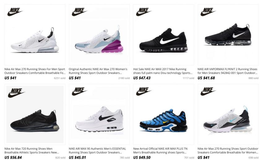 nike copy shoes online