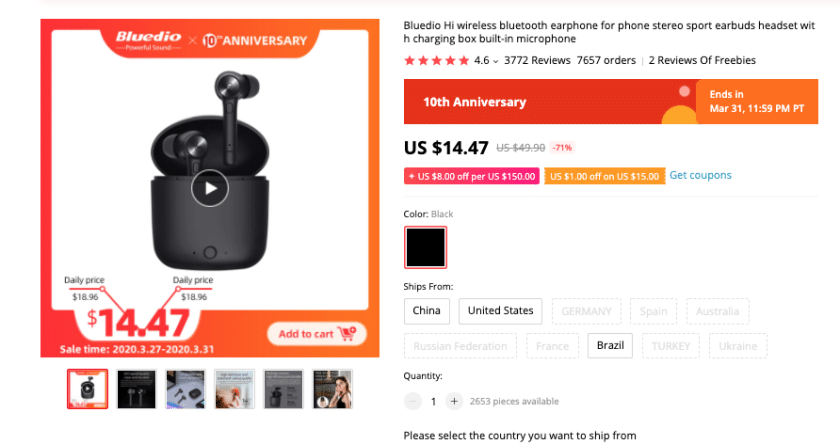 ebay vs aliexpress price