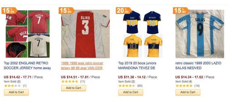 camisolas de futebol dhgate