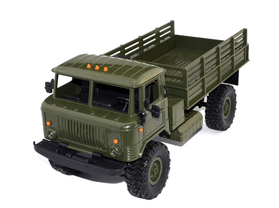 coche militar teledirigido