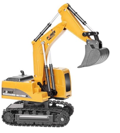 excavadora teledirigida