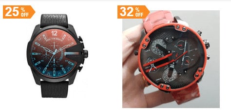 revisão do relógio dhgate