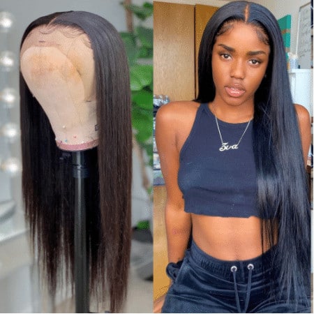 peruca de cabelo liso humano aliexpress