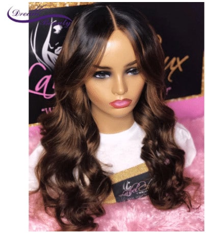 perruque en dentelle prépliée aliexpress