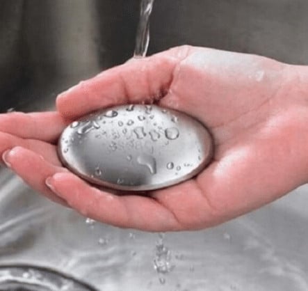 sopa mágica de aço inoxidável