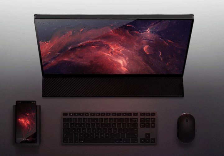 Examen du moniteur portable aliexpress