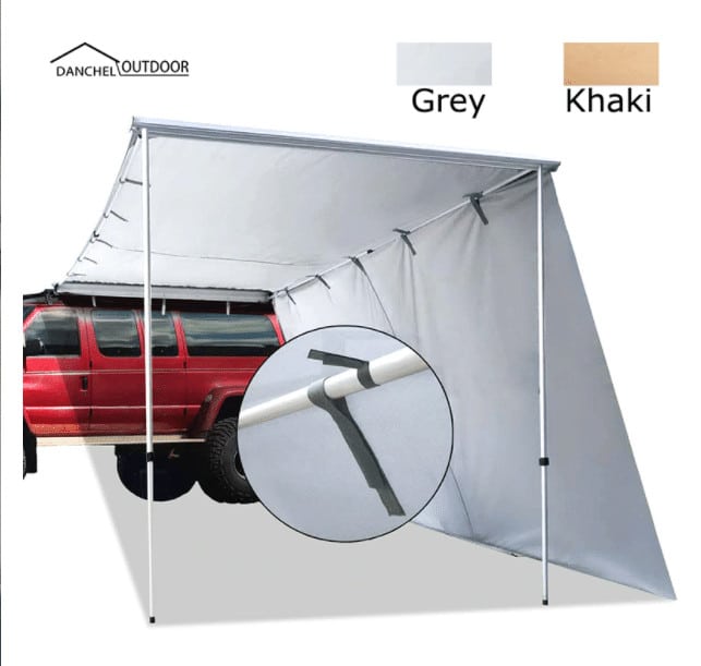 tenda da tetto dalla porcellana