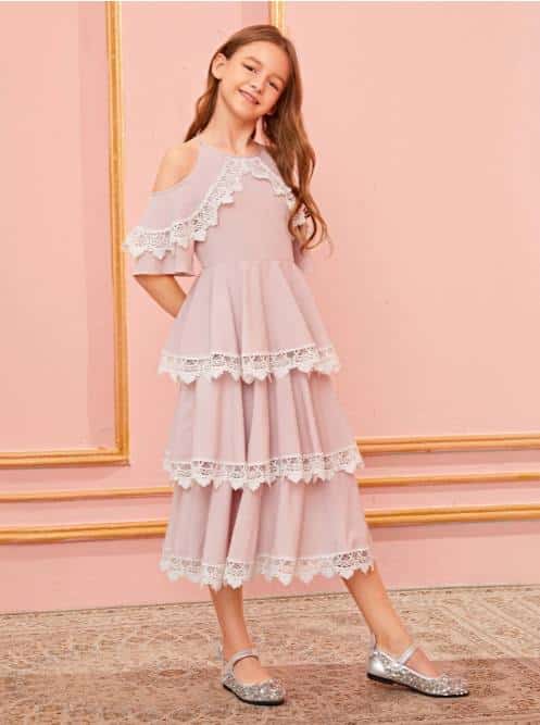 vestido de renda