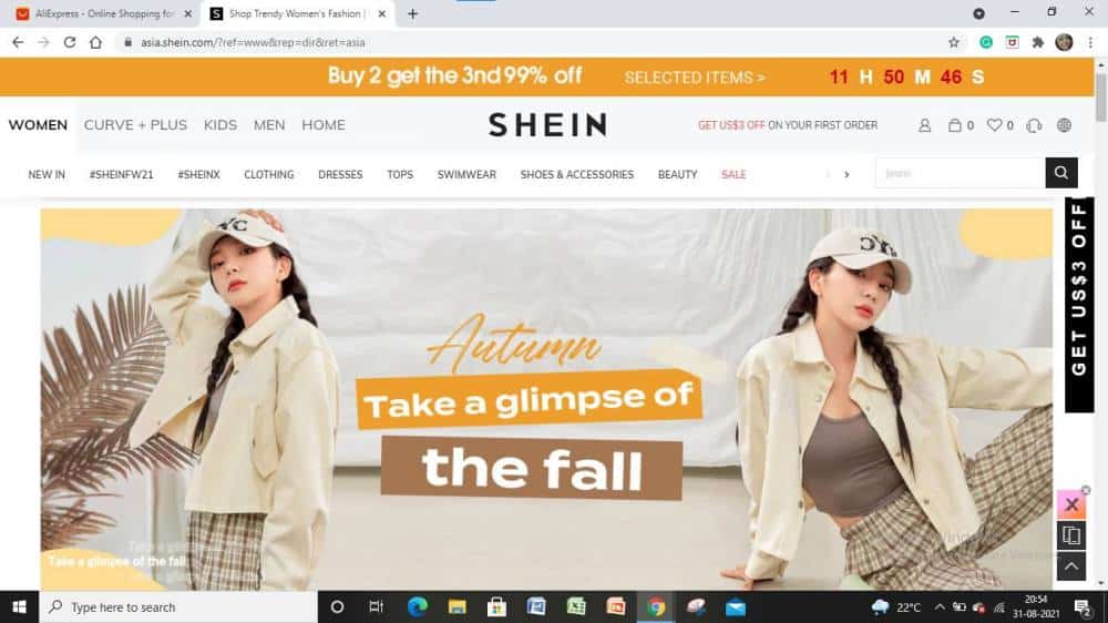 shein goedkoop winkelen online