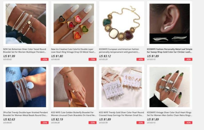 top jewelry seller aliexpress