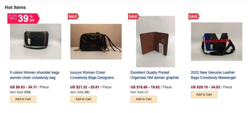 juan bag sprzedawca dhgate