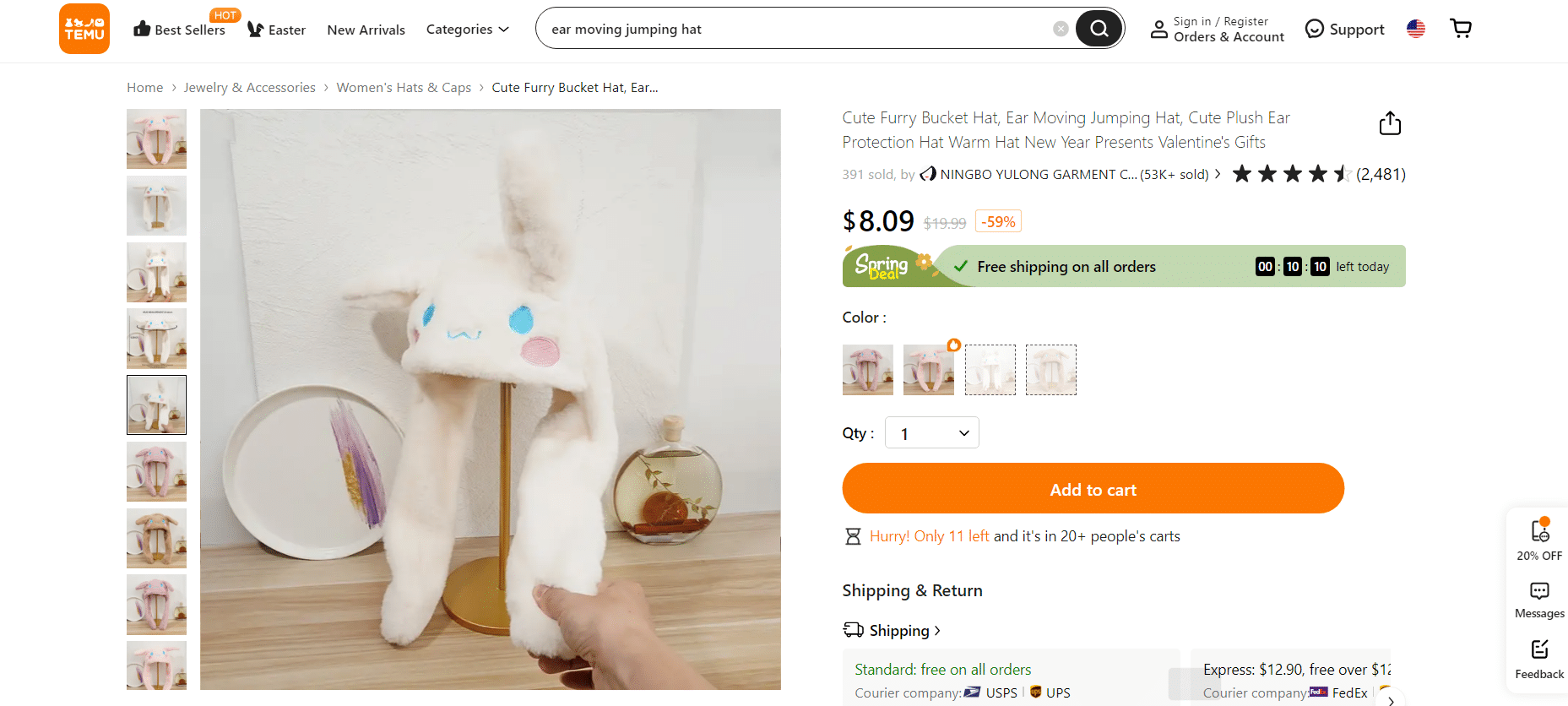 cute things to buy at temu