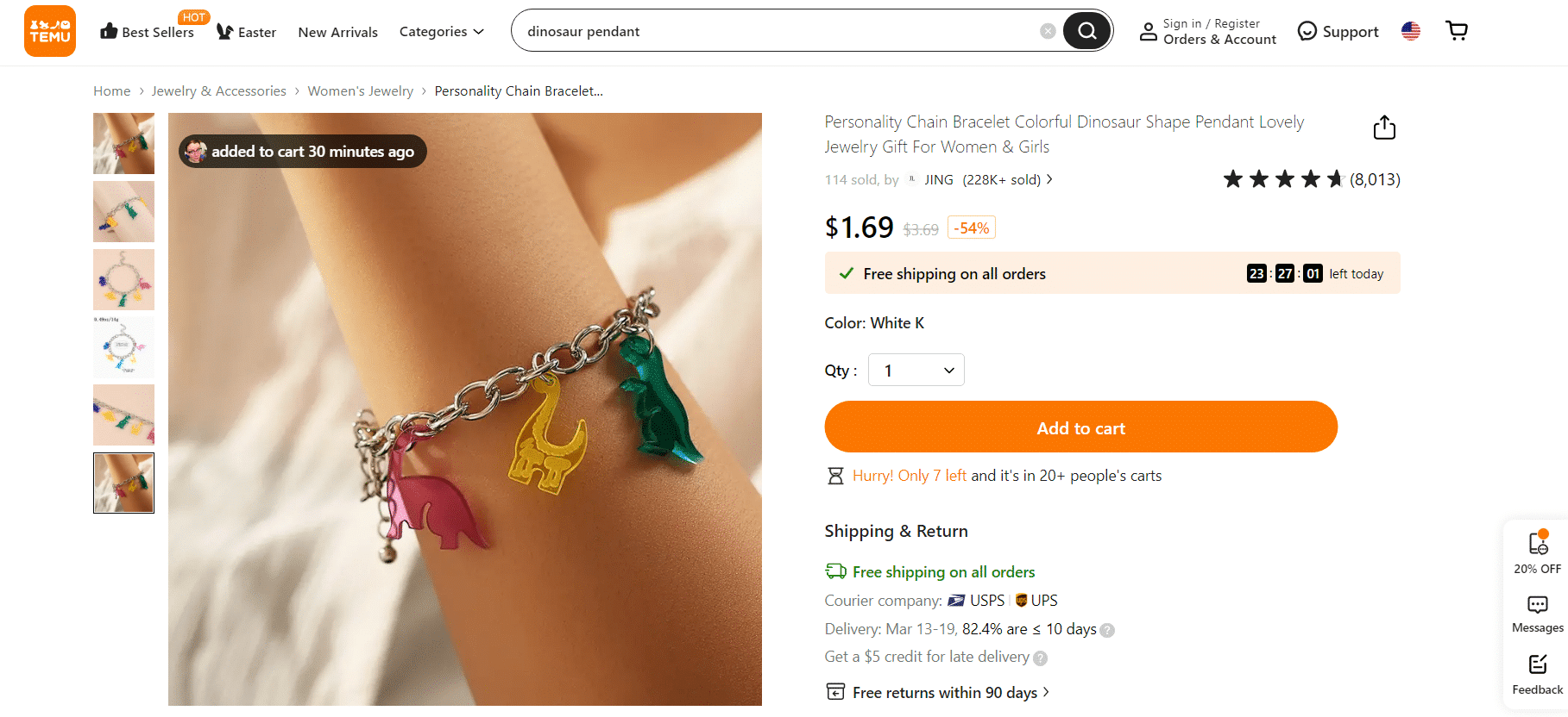 temu shop for cute things