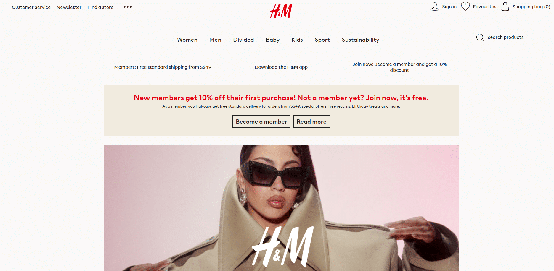 Negozi come Spencers At Your Serviceh&m