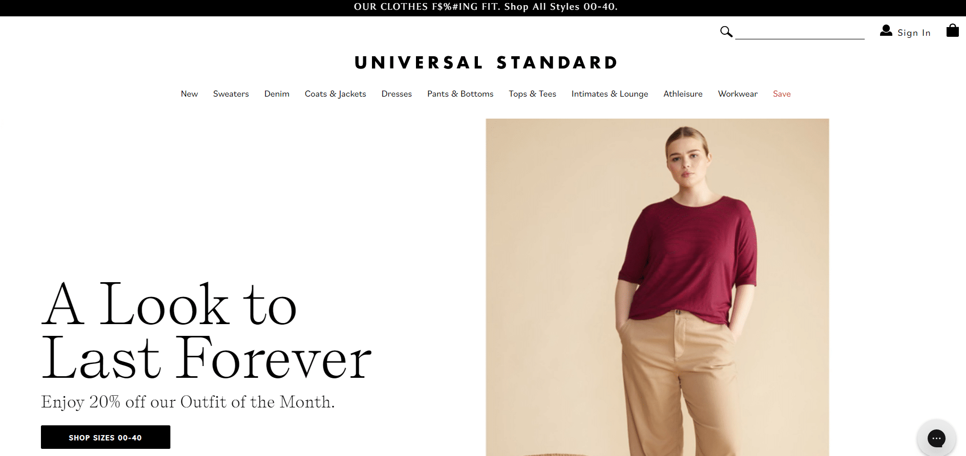 universal standard vs Torrid