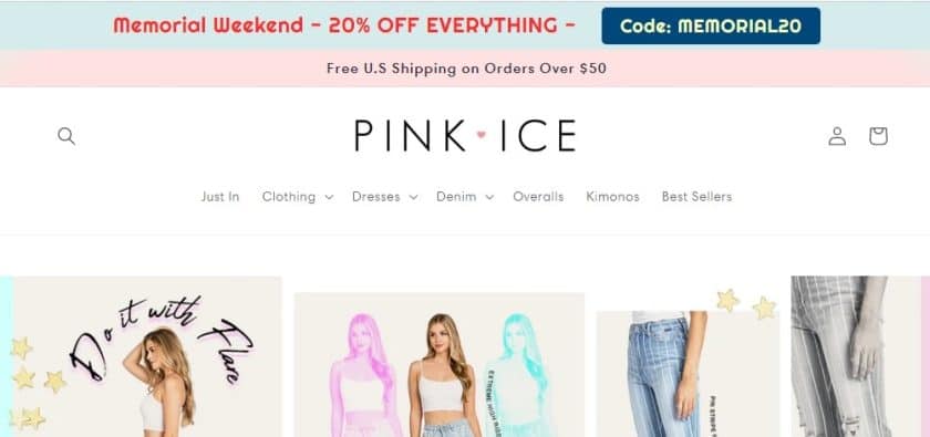 Stores like Akira - Pink Ice