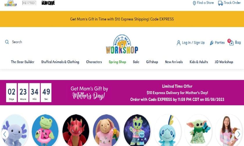 Winkels zoals Build a Bear - Build a Bear