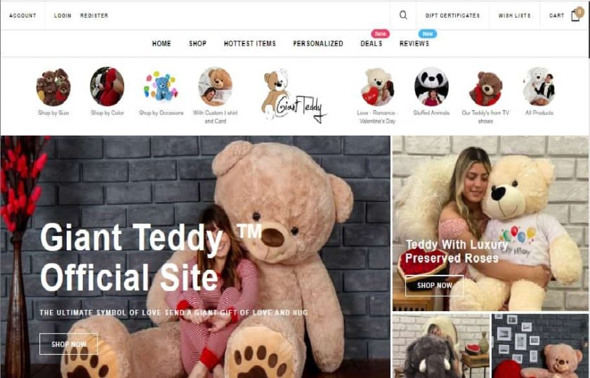 Winkels zoals Build a Bear - Giant Teddy
