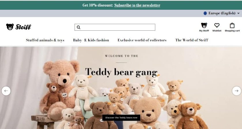 Winkels zoals Build a Bear - Steiff