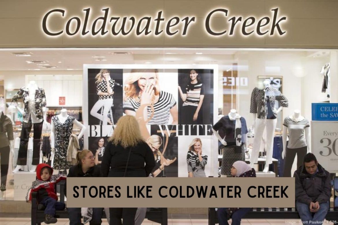 Lojas como Coldwater Creek