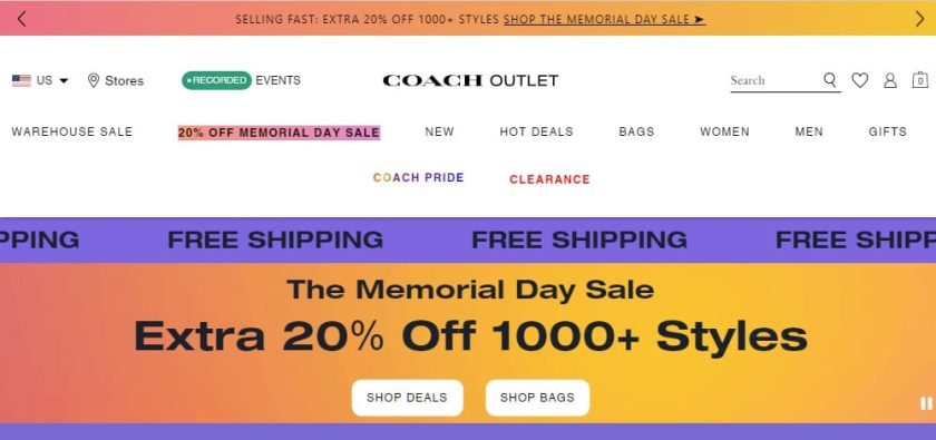 Lojas como Coldwater Creek - Coach Outlet