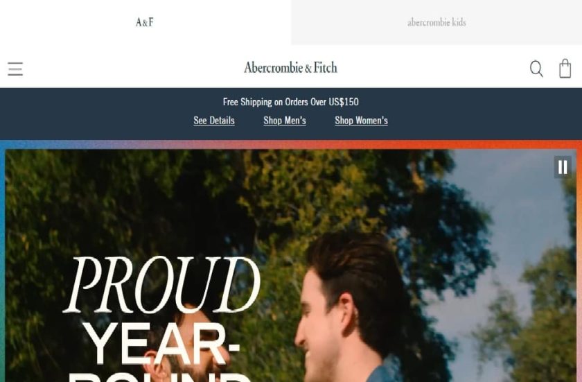 Stores like Gap - Abercrombie & Fitch
