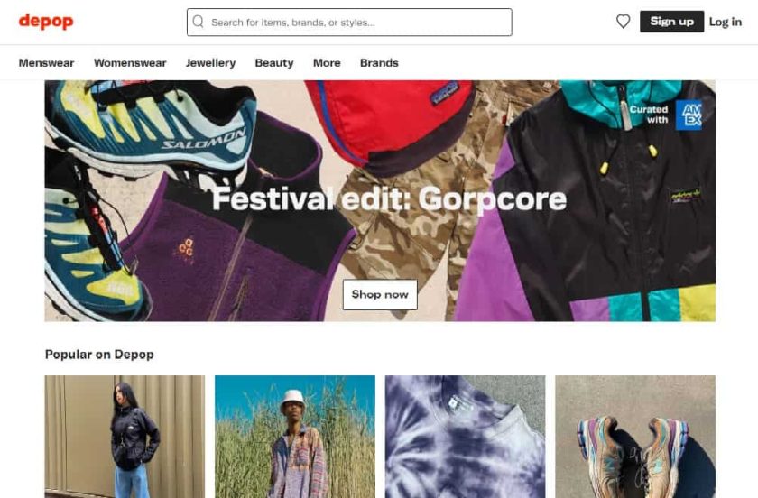 Stores like Goodwill - Depop