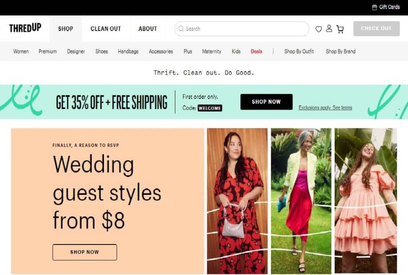 Stores like Goodwill - Thredup