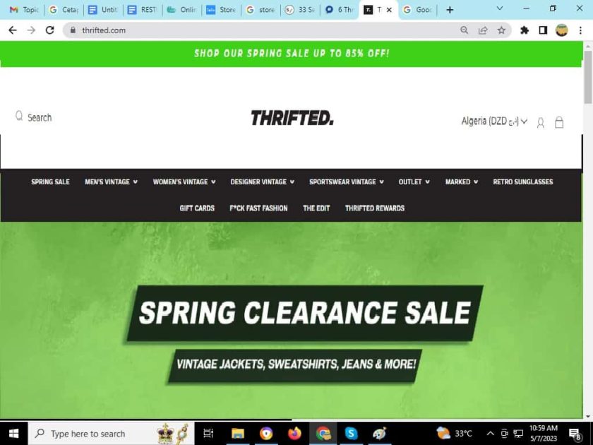Stores like Goodwill - Thrifted