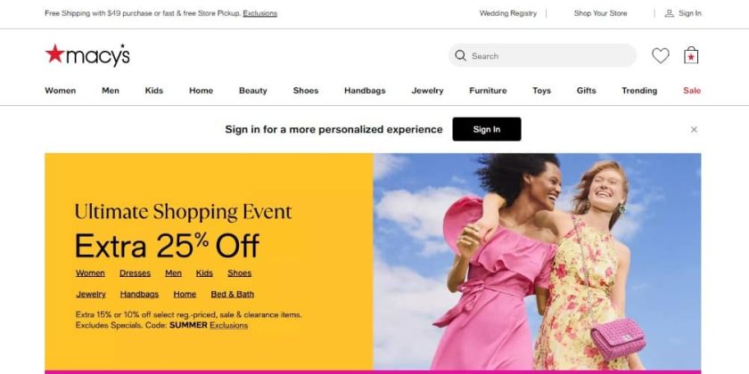Stores like JCPenney - Macy's