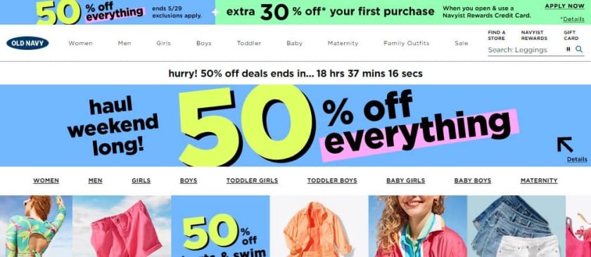 Stores like Kohl's - Old Navy