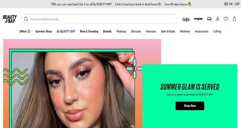 Lojas como Sally Beauty - Beauty Bay