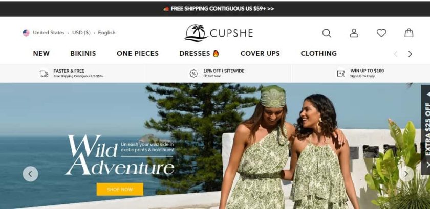 Magasins similaires à Venus - Cupshe