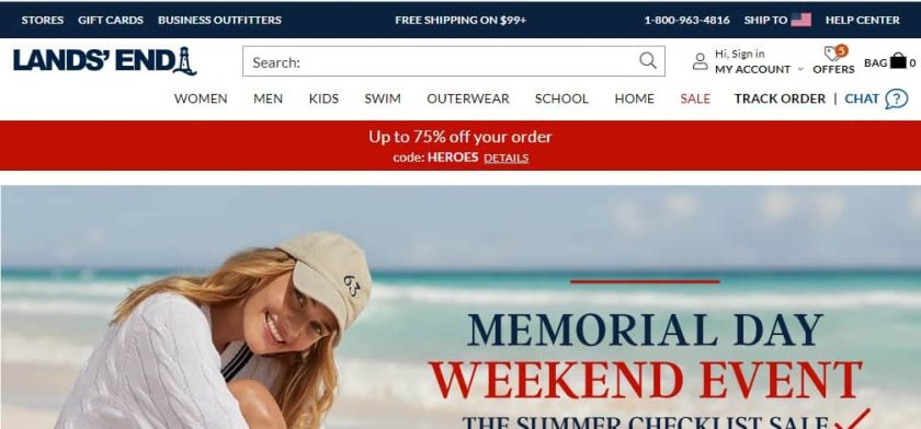 Magasins similaires à Venus - Lands' End