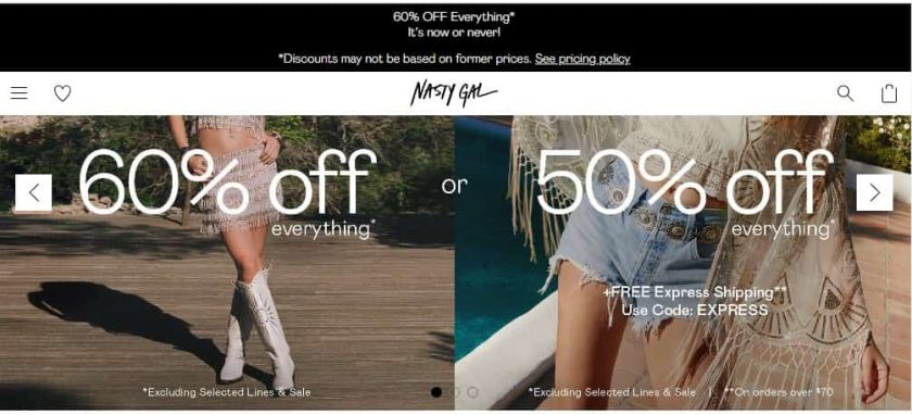 Magasins similaires à Venus - Nasty Gal