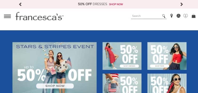 Magasins similaires à White House Black Market - Francesca's