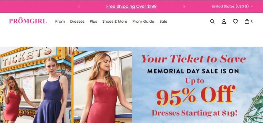 Magasins similaires à Windsor - PromGirl