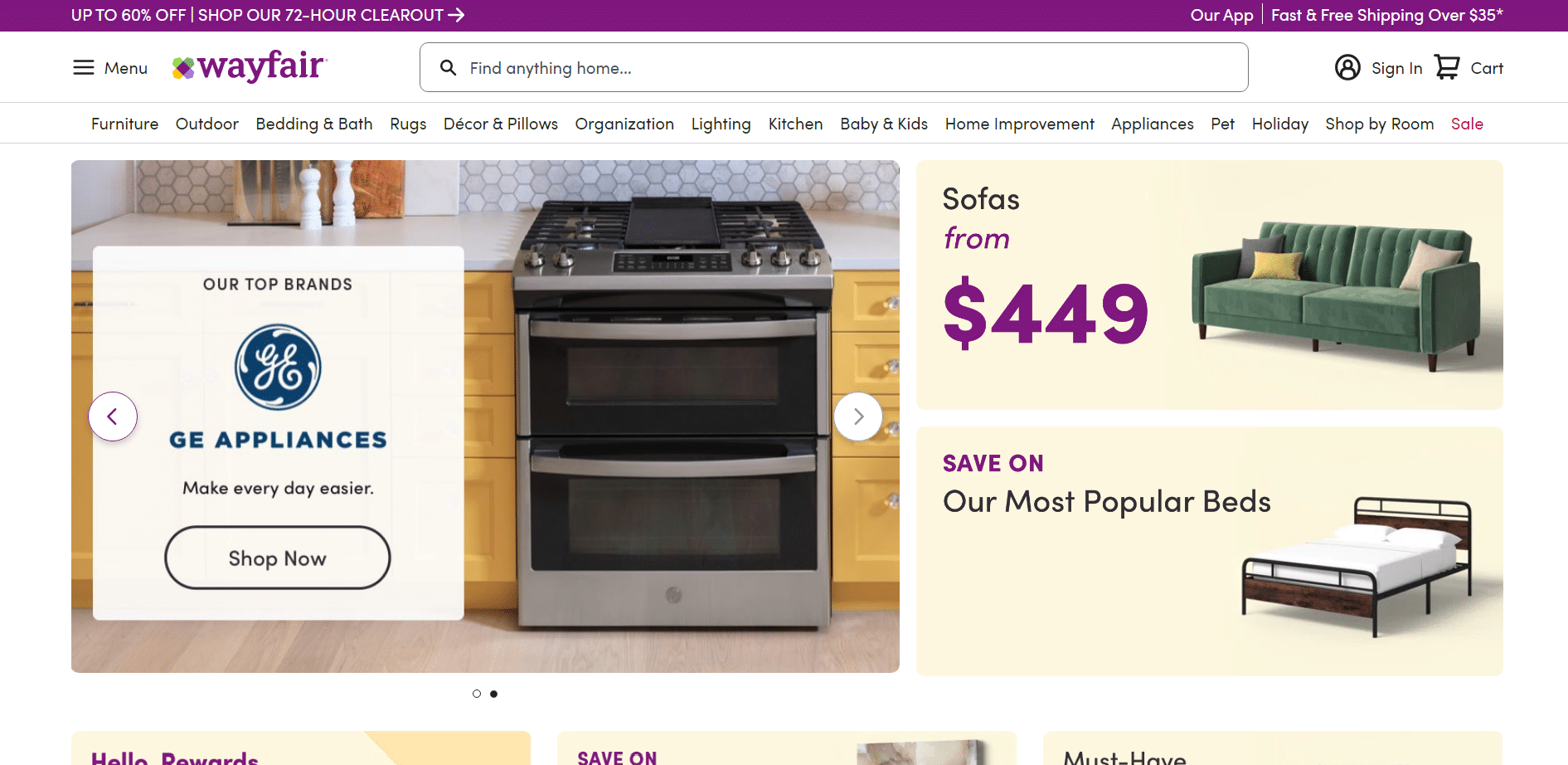 Stores like Kirklands - wayfair