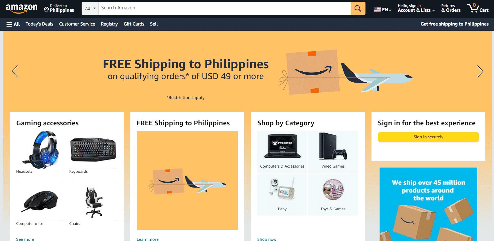 Winkels zoals Staples - amazon