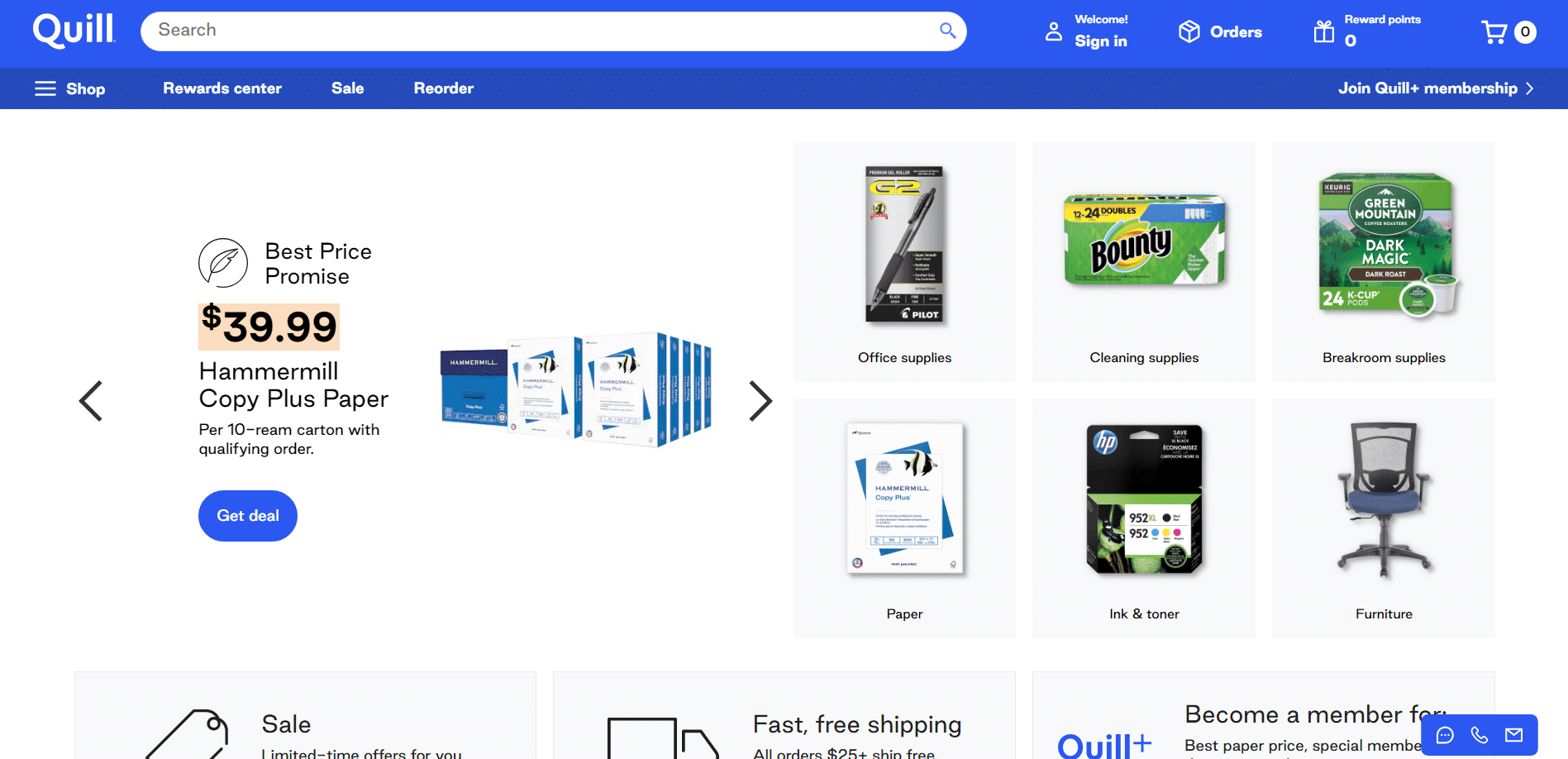 Winkels zoals Staples - ganzenveer