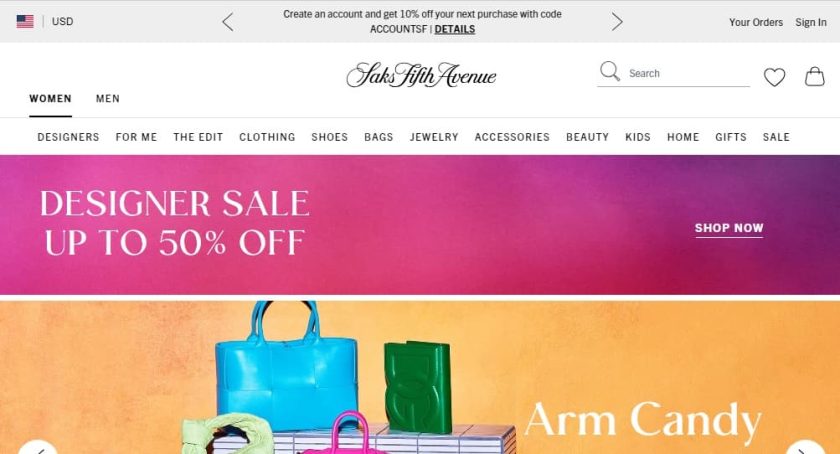 Stores like Bloomingdales - Sixth fifth Avenue