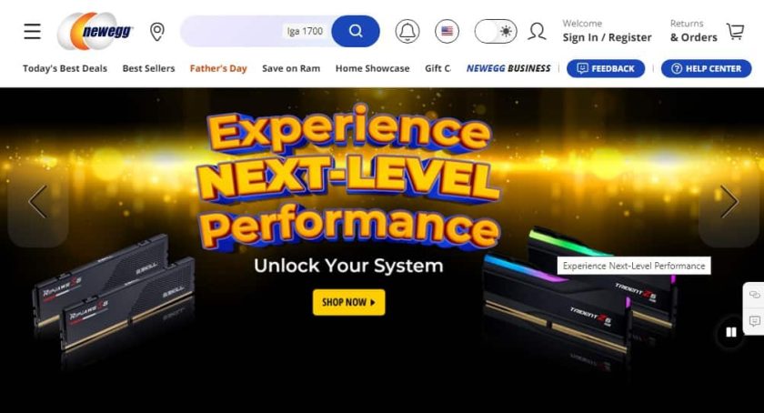 Stores like Microcenter - Newegg